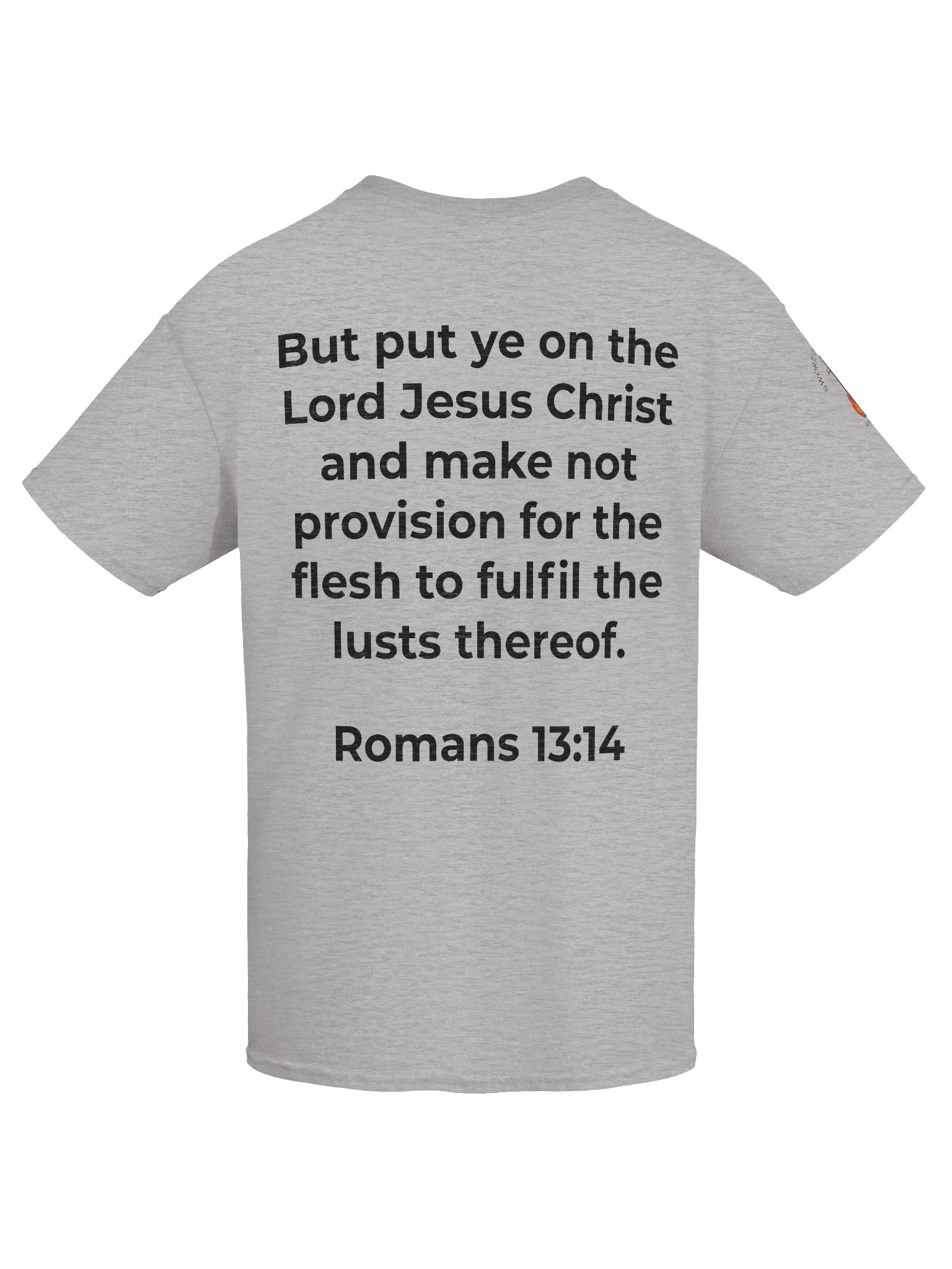 Romans 13:14 "Put on Christ" Scripture Tee product image (7)