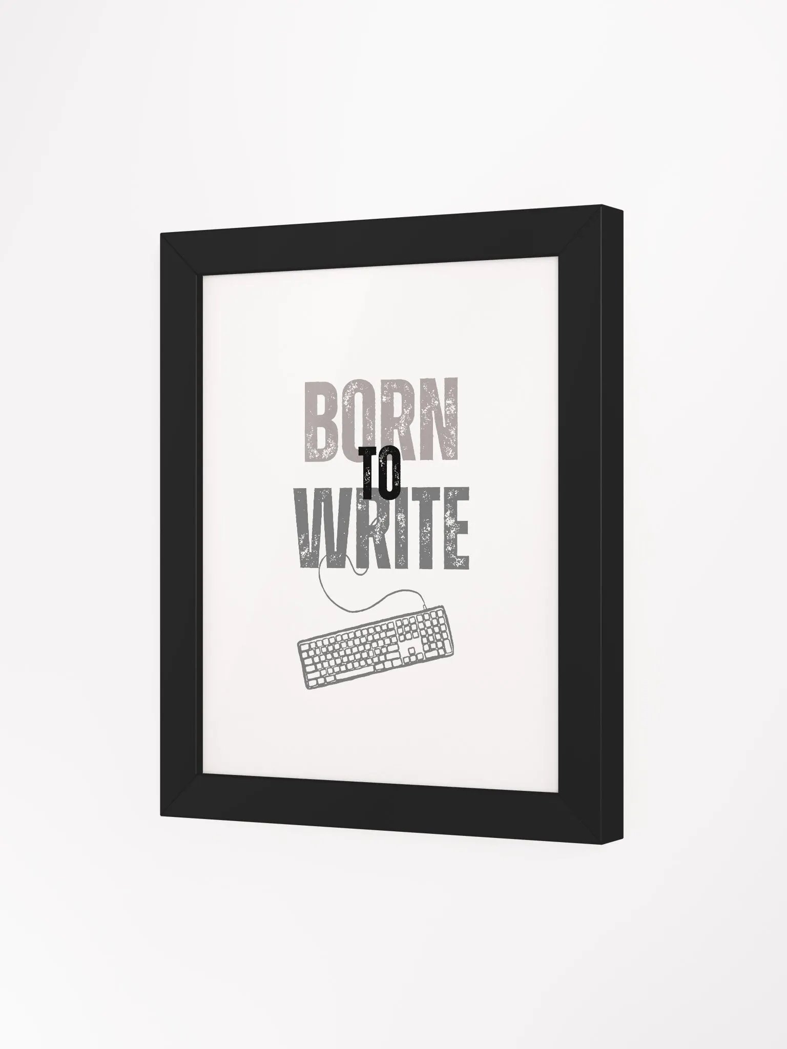 Born to Write Framed Poster product image (55)