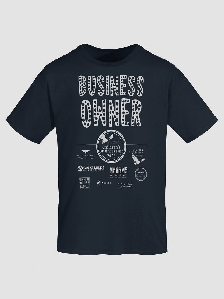 2026 AANWA CBF Entrepreneur T-Shirt - BUSINESS OWNER (Adult Size) product image (1)