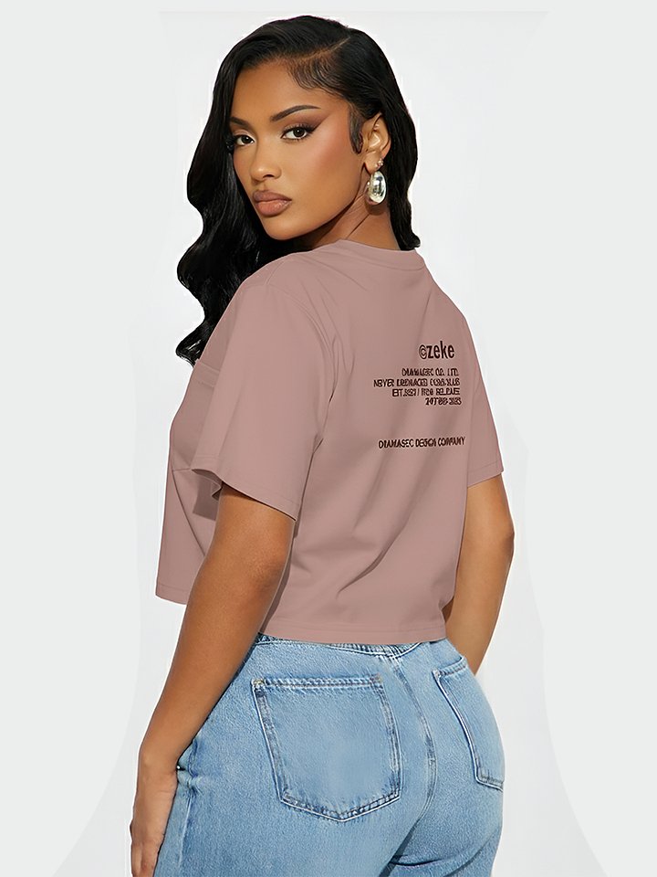 DRAMATIC ROSE x CROP TOP product image (2)