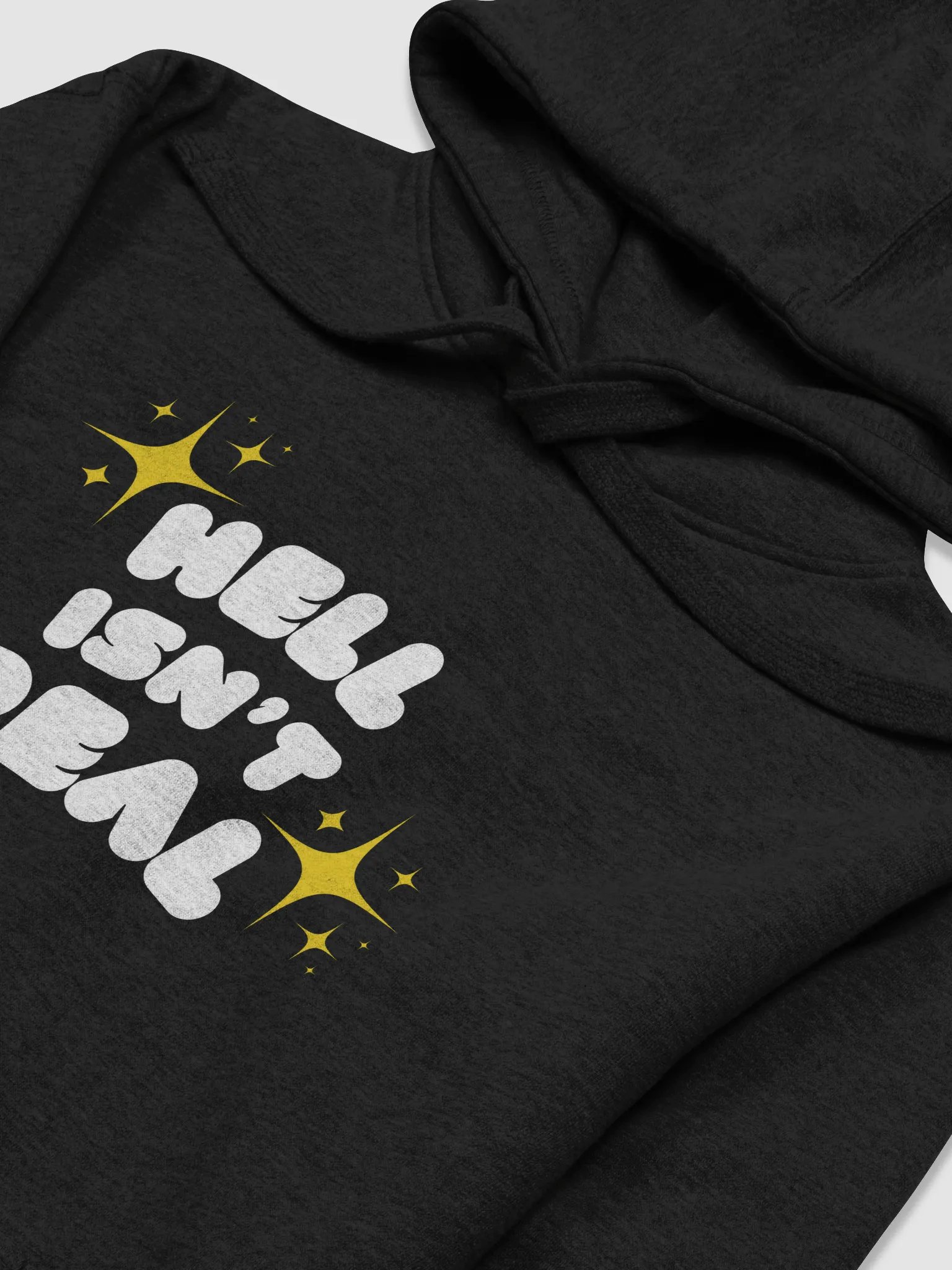 Hell isn't real hoodie product image (3)