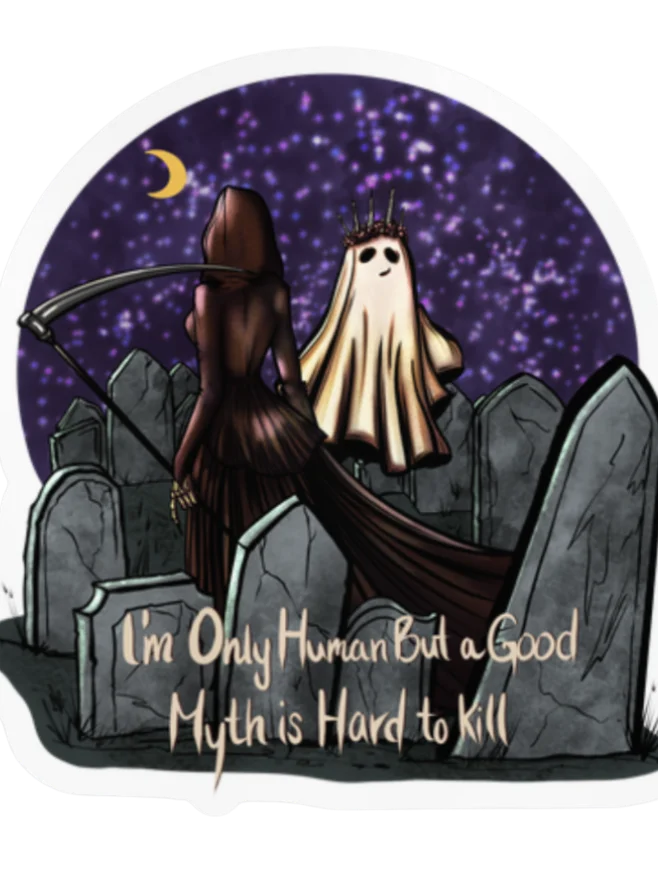 “Hard To Kill” Spooky Sticker product image (1)