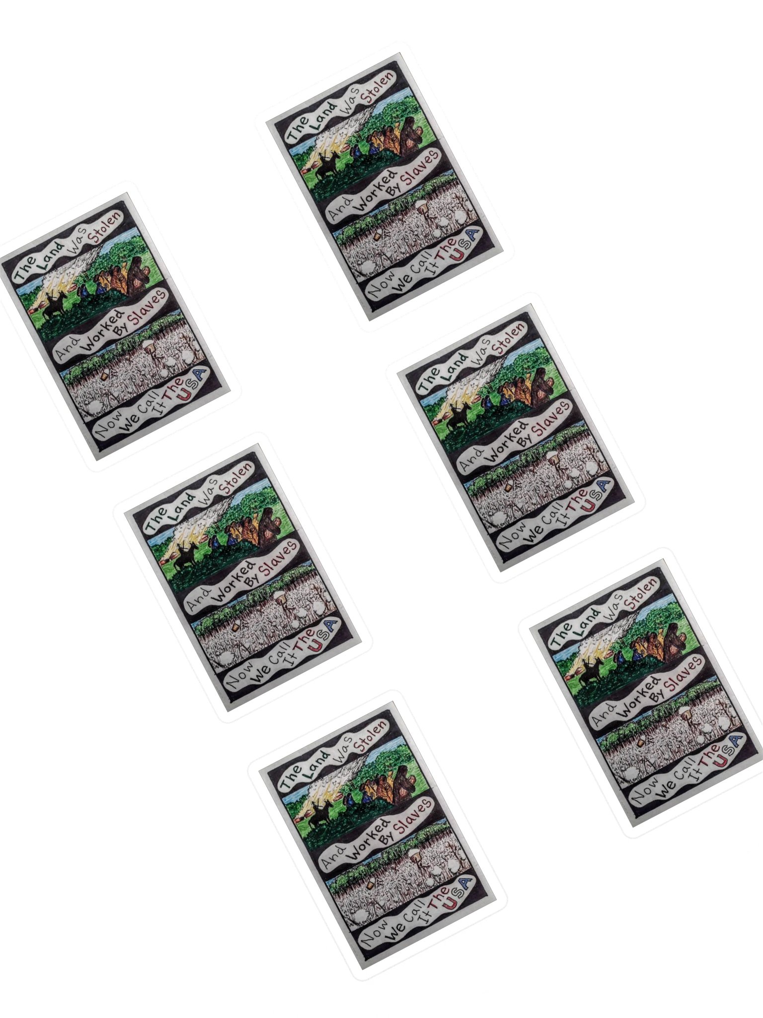 Now We Call It The USA Sticker Sheet product image (1)