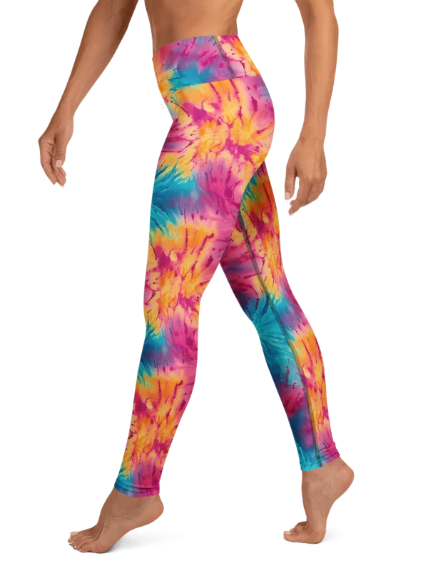 Vibe Burst Yoga Leggings – Bold Energy, Ultimate Flex product image (3)