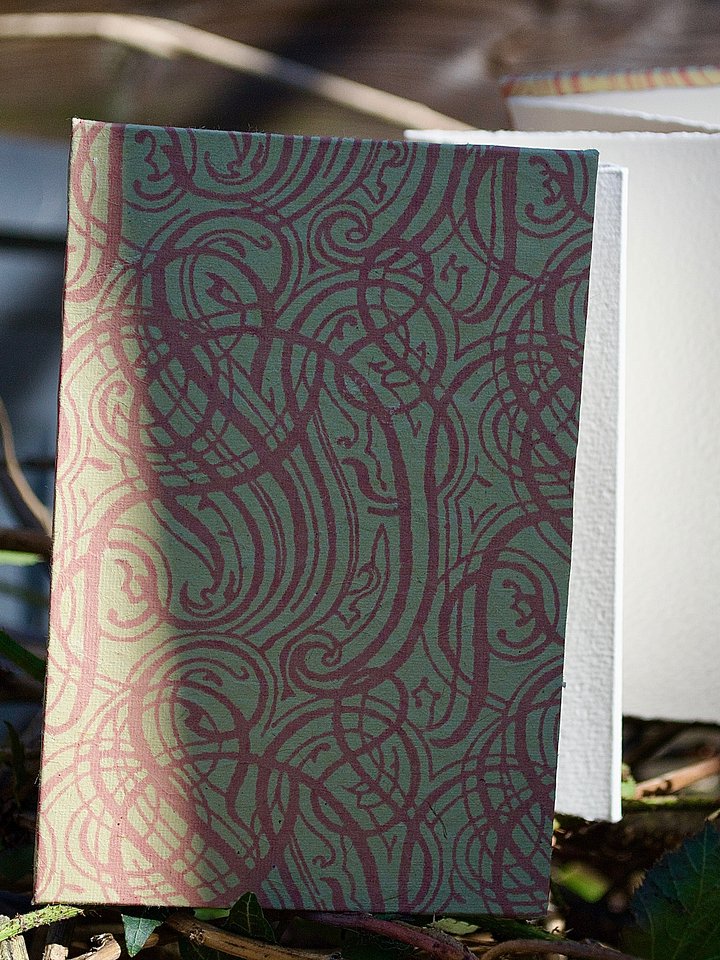 Carnet Accordéon - coton 300g - fait main product image (1)