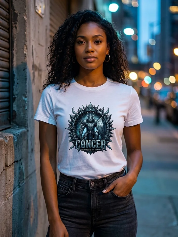 Cancer Zodiac Gothic Streetwear Graphic Tee product image (23)