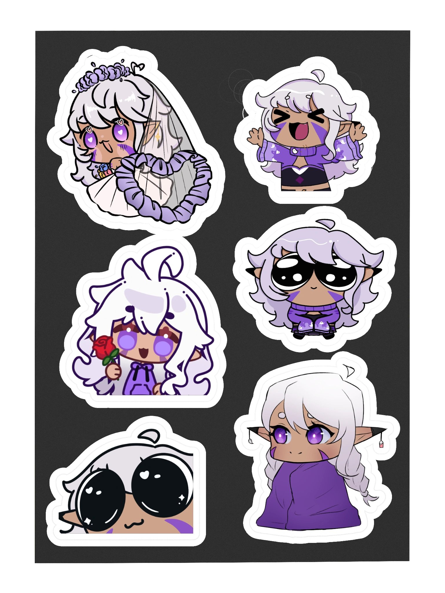 Ghosties new improved sticker pack!! product image (3)