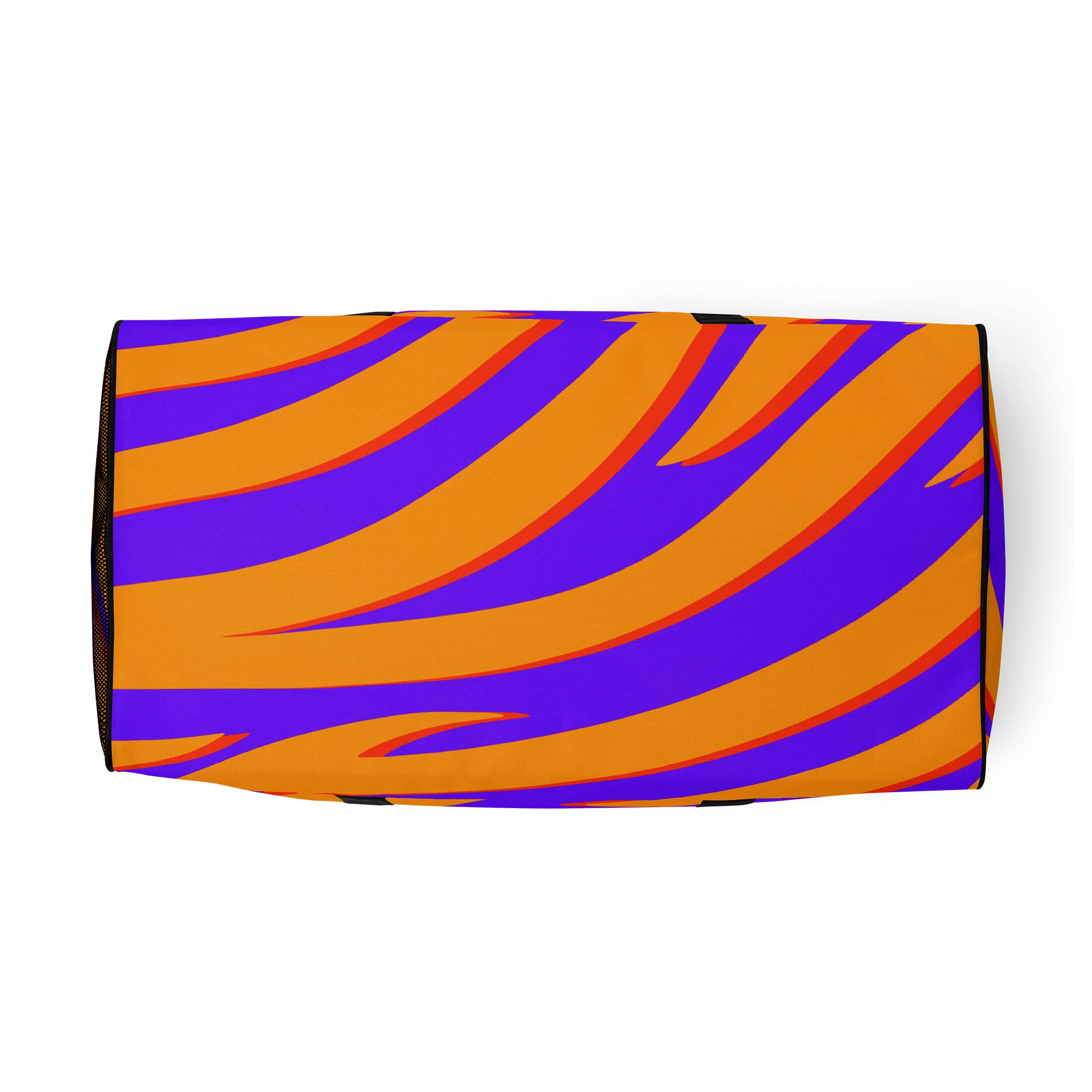 Tiger Print Duffle Bag – Orange Purple product image (5)