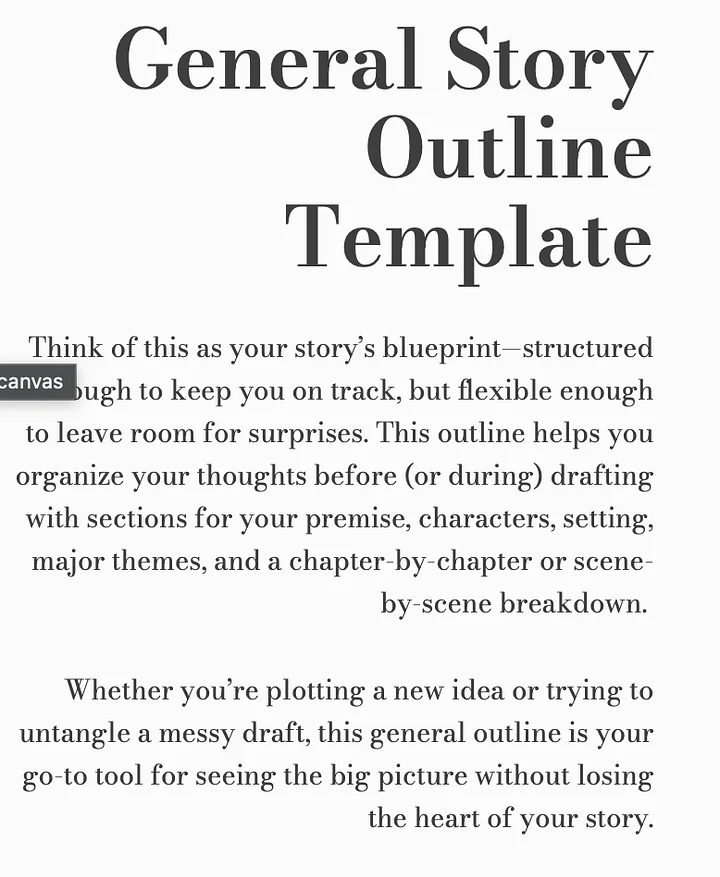 The Outline Basics product image (1)