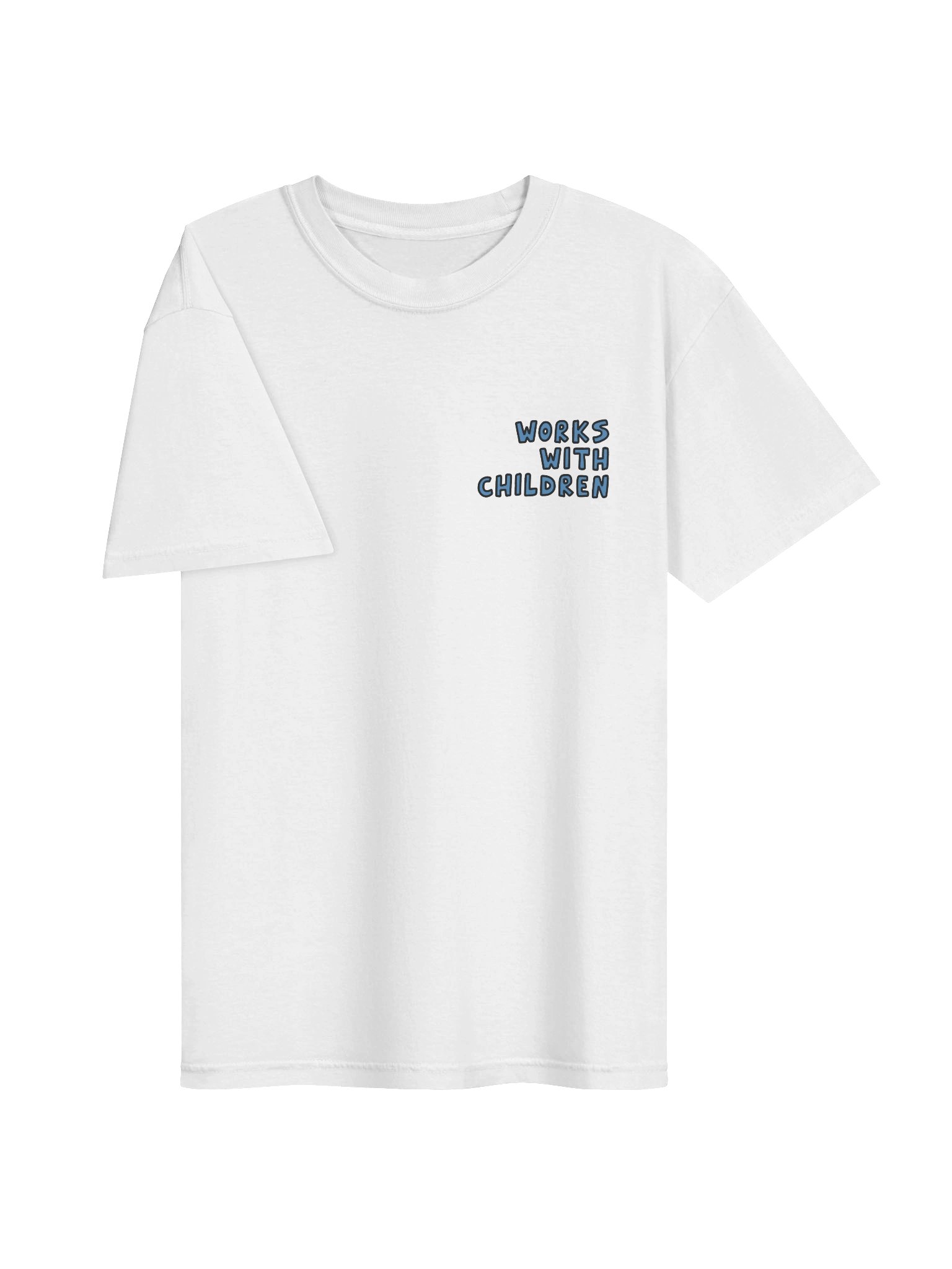 Works with Children T-Shirt product image (4)