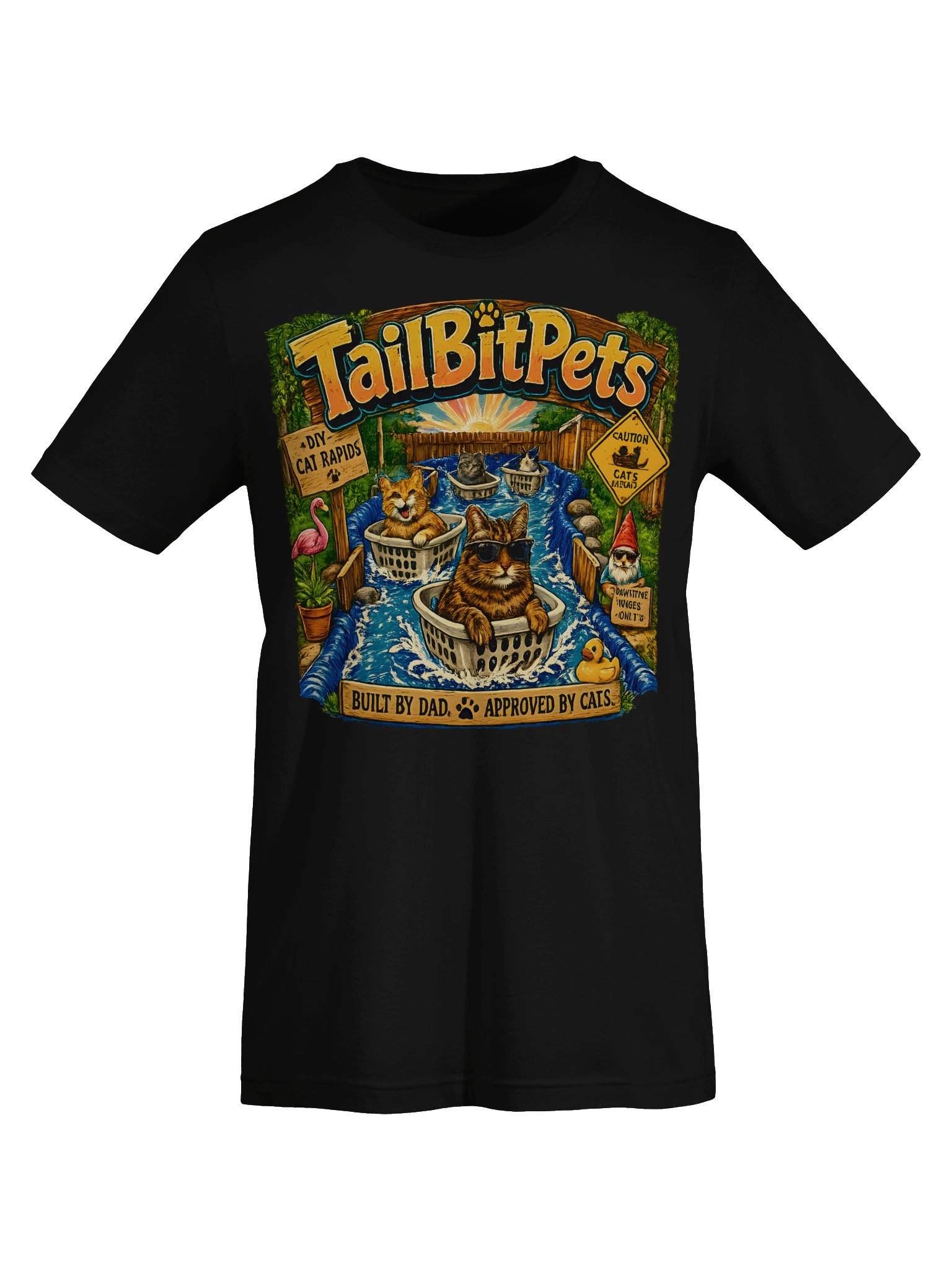 TailBitPets DIY Cat Rapids Tee product image (7)
