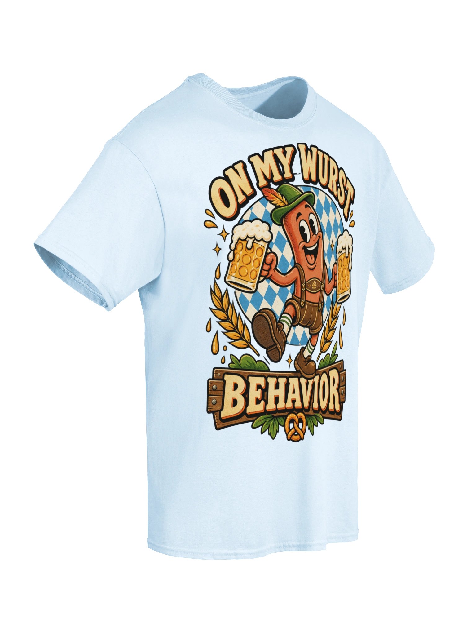 On My Wurst Behavior Oktoberfest T-Shirt product image (96)