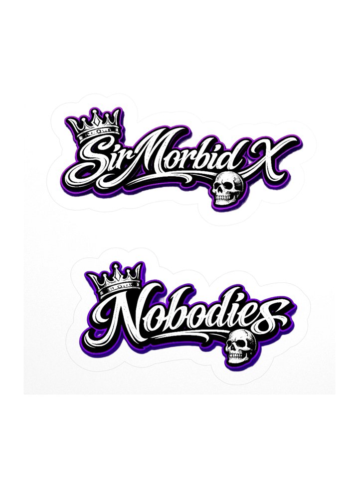 ''Nobodies'' Kiss Cut Stickers product image (1)