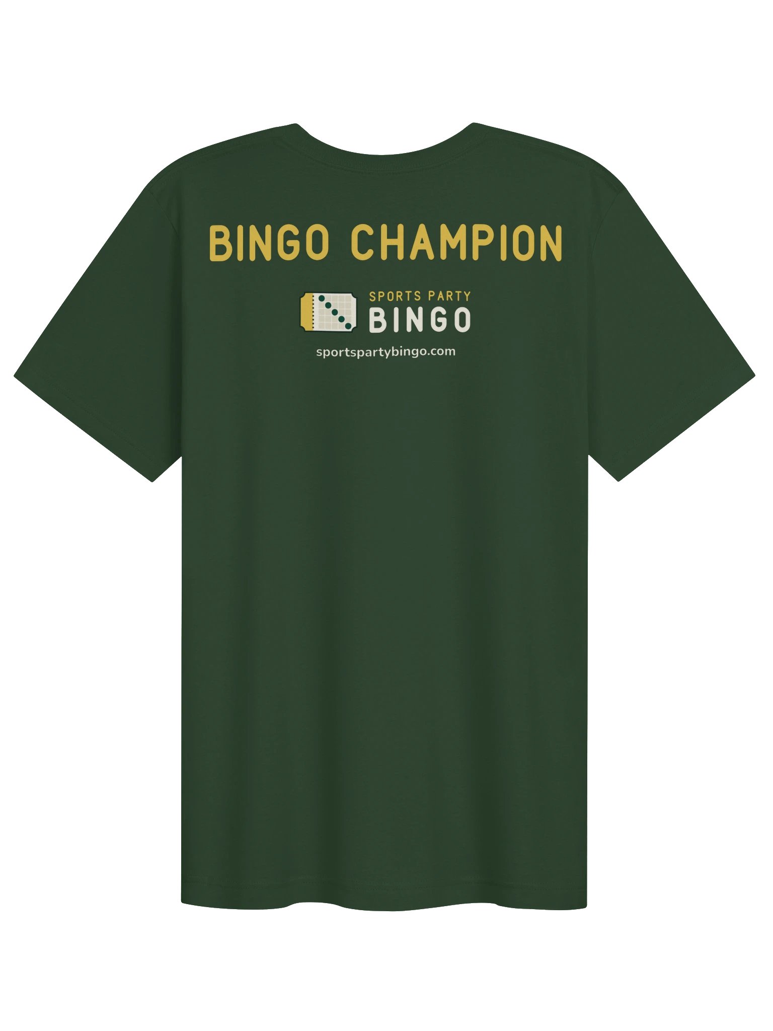 BINGO CHAMPION T-shirt (green) product image (2)