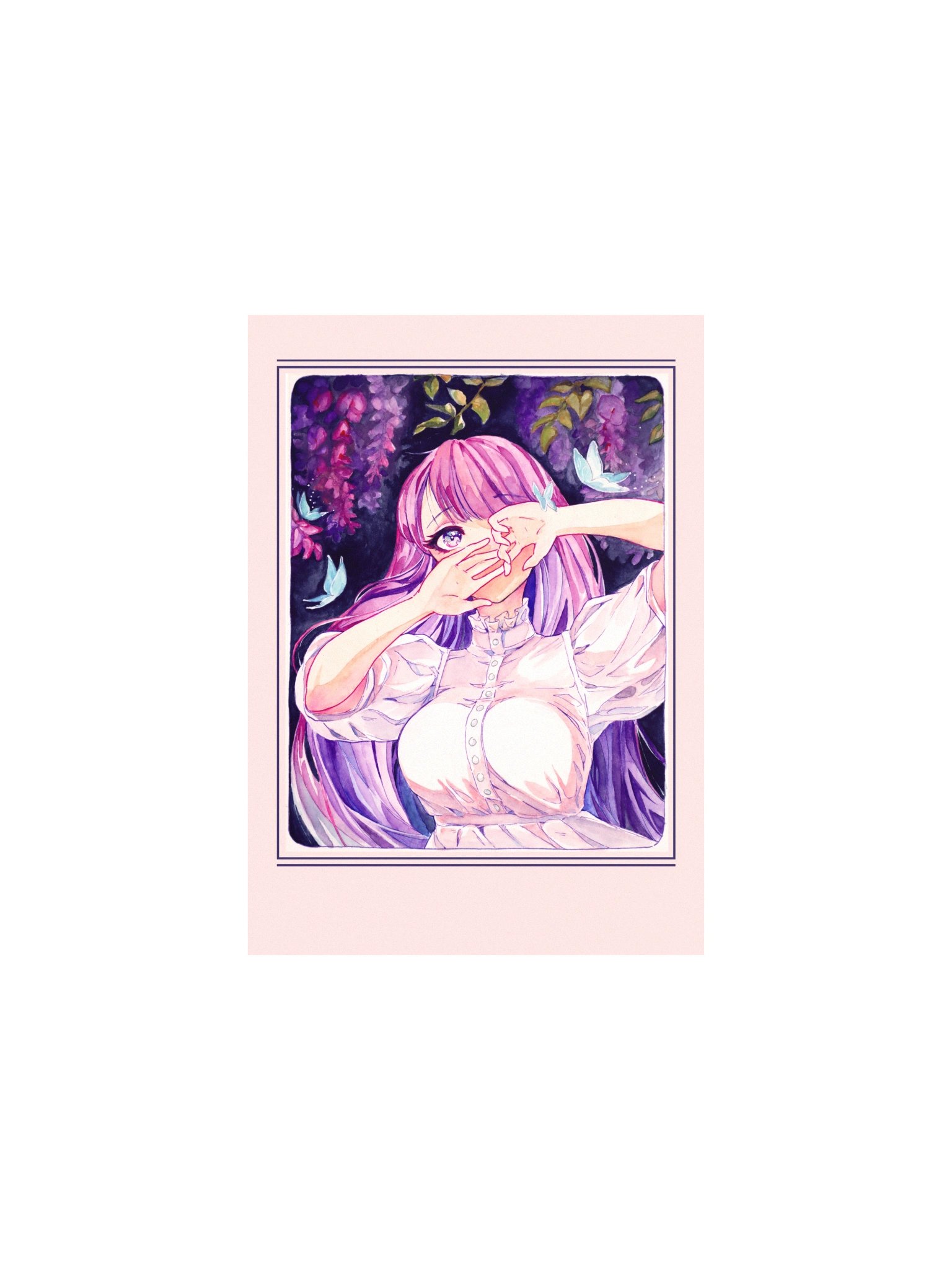 Hidden Wisteria Print product image (1)