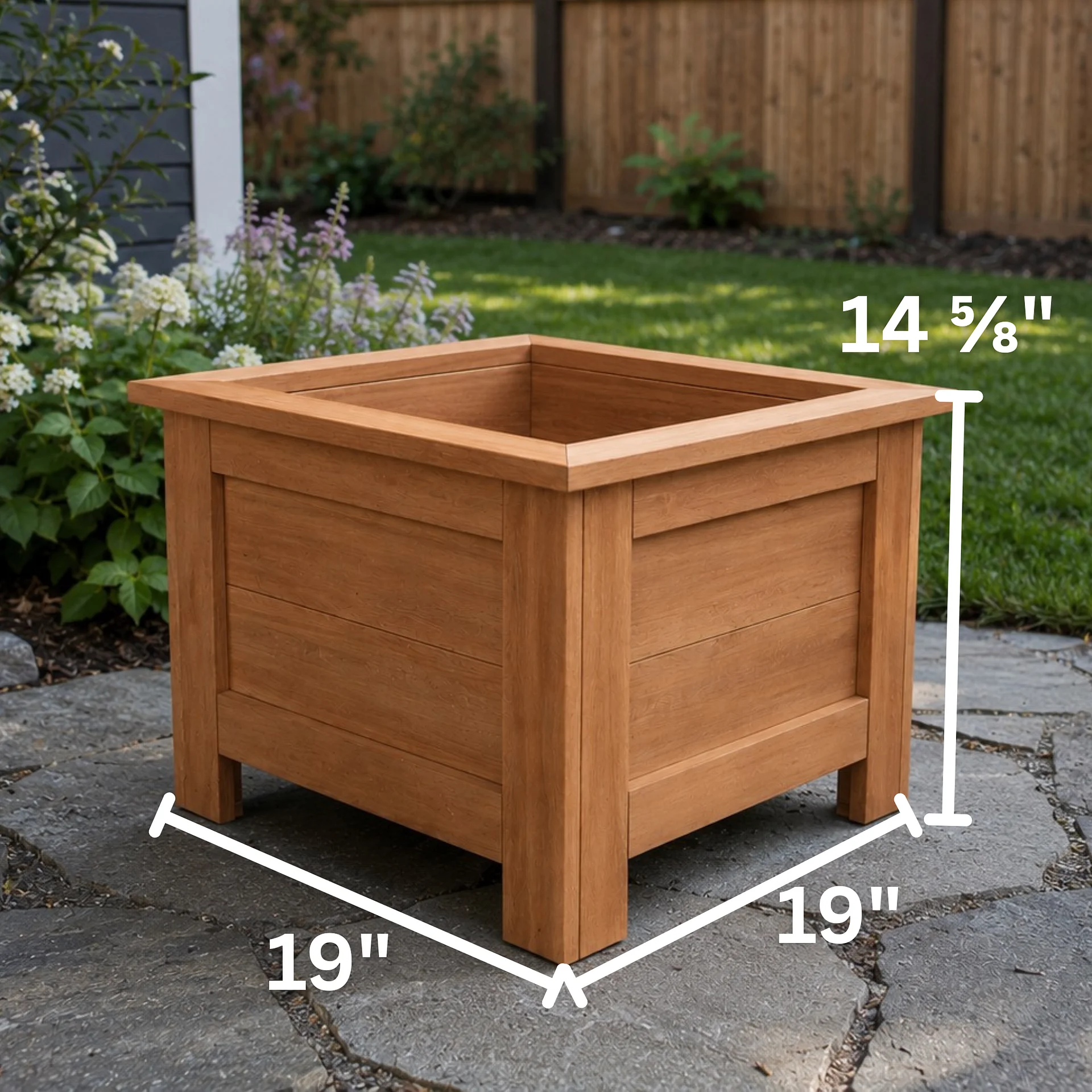 19" Cedar Planter Plans (PDF) product image (2)