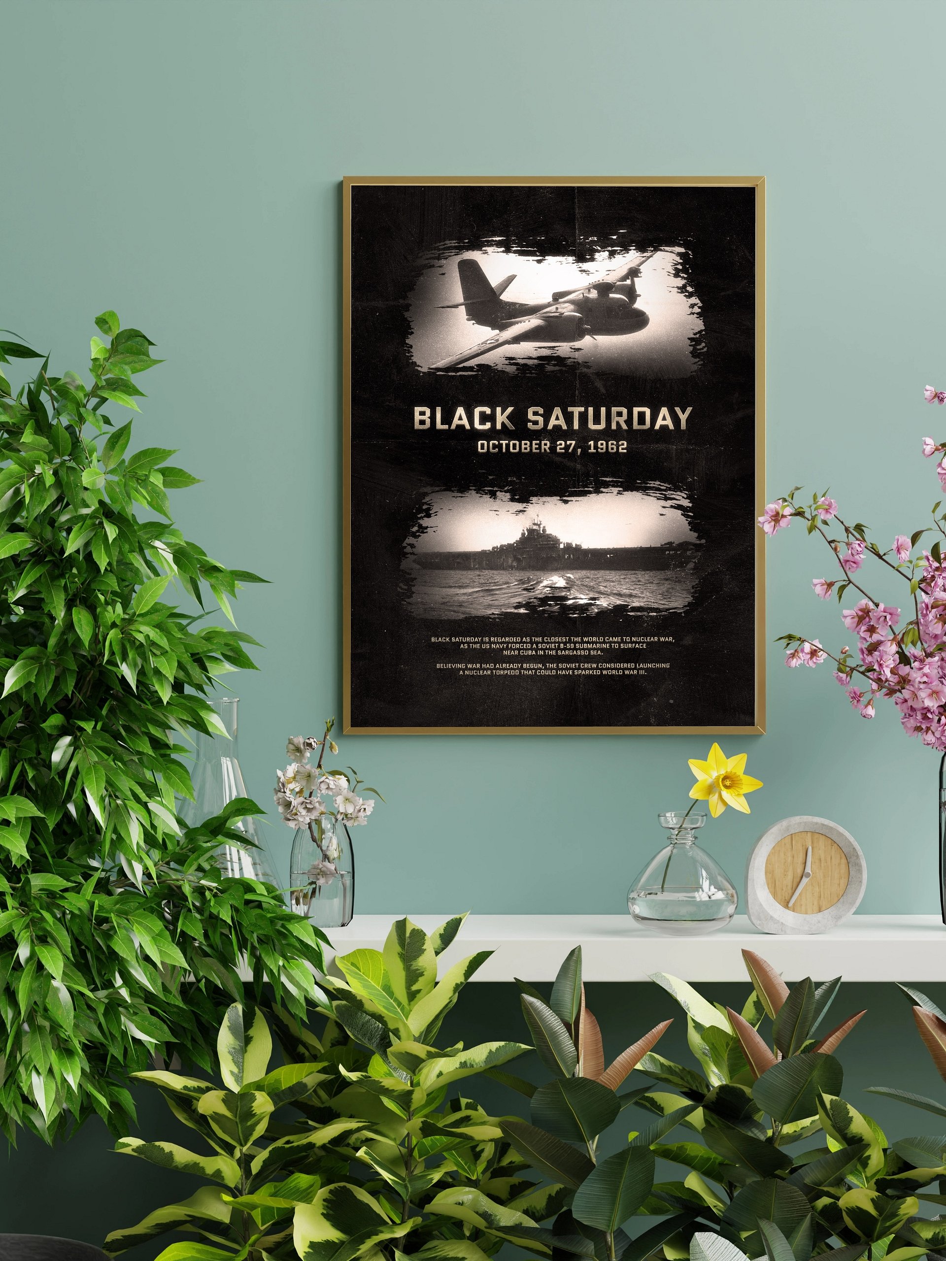 Black Saturday 1962 (Unframed Poster) product image (4)