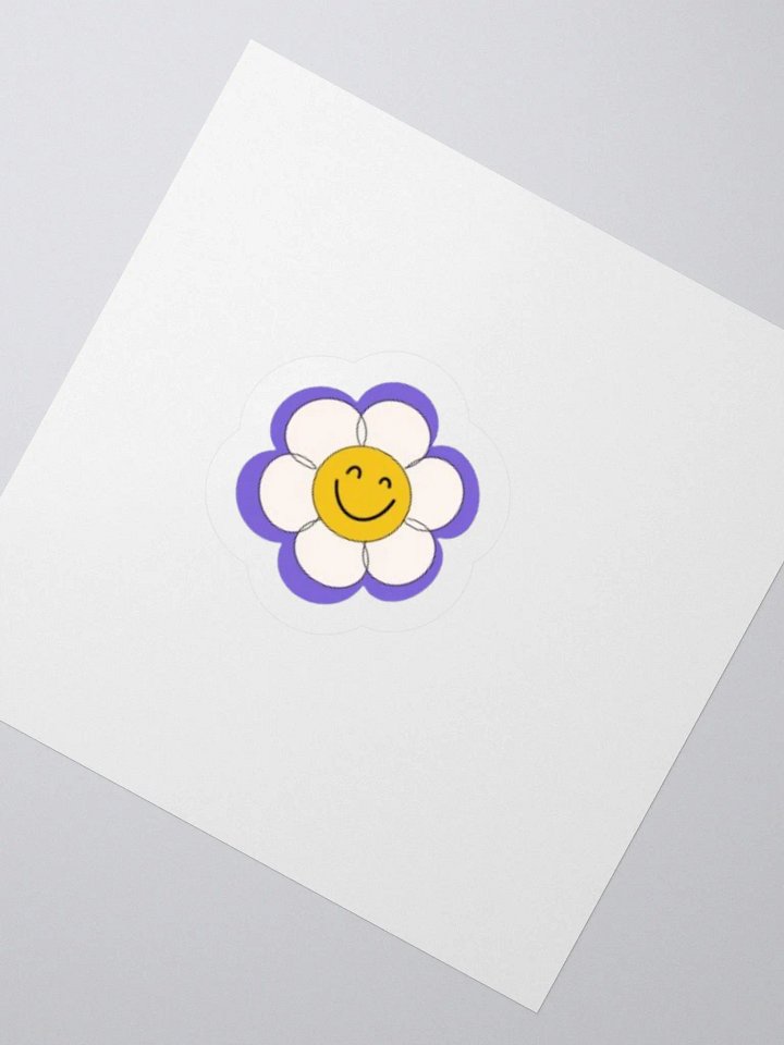 Purple Flower Sticker product image (2)