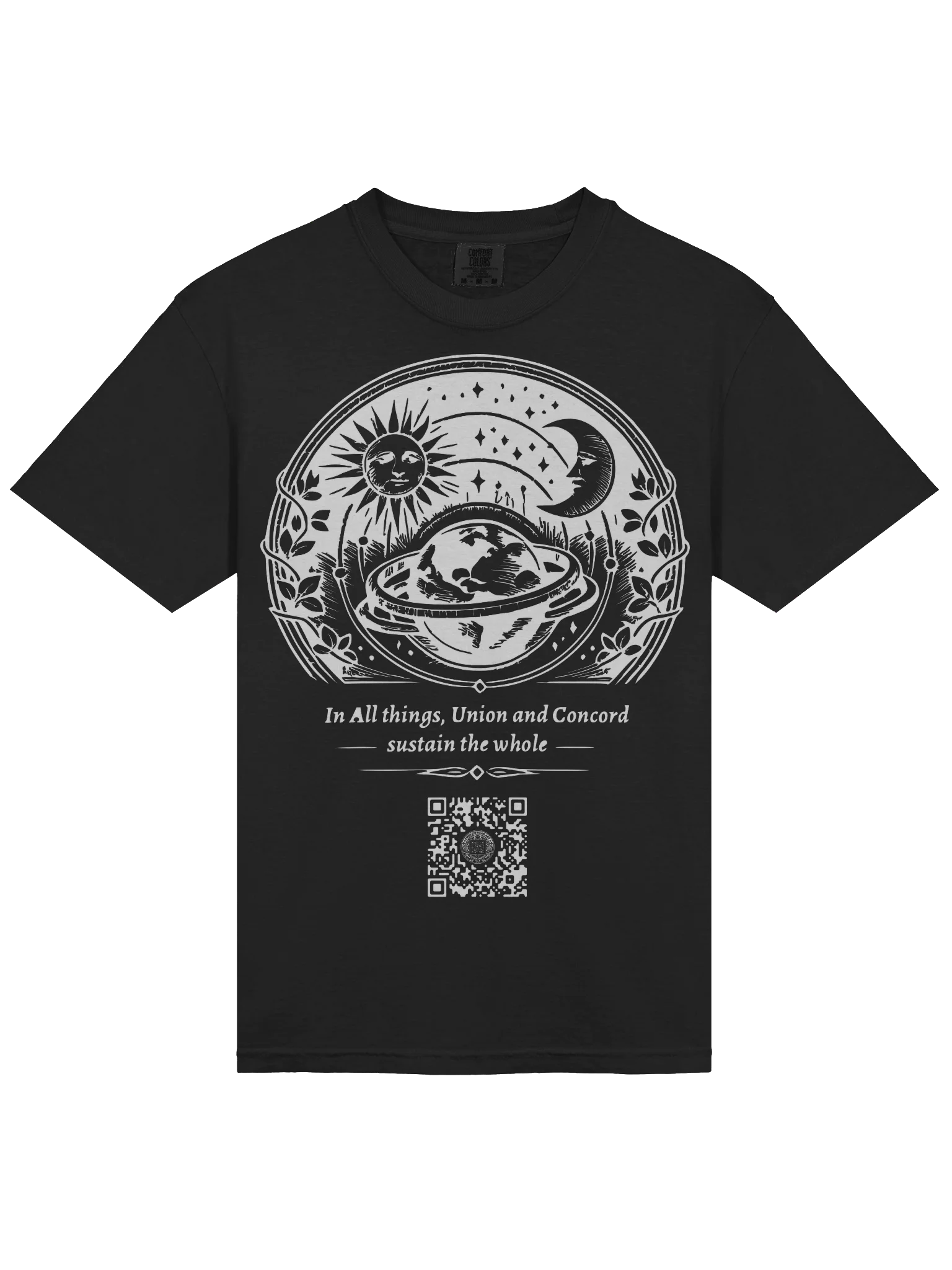 Gravity and Love (White on Black/Color) product image (3)