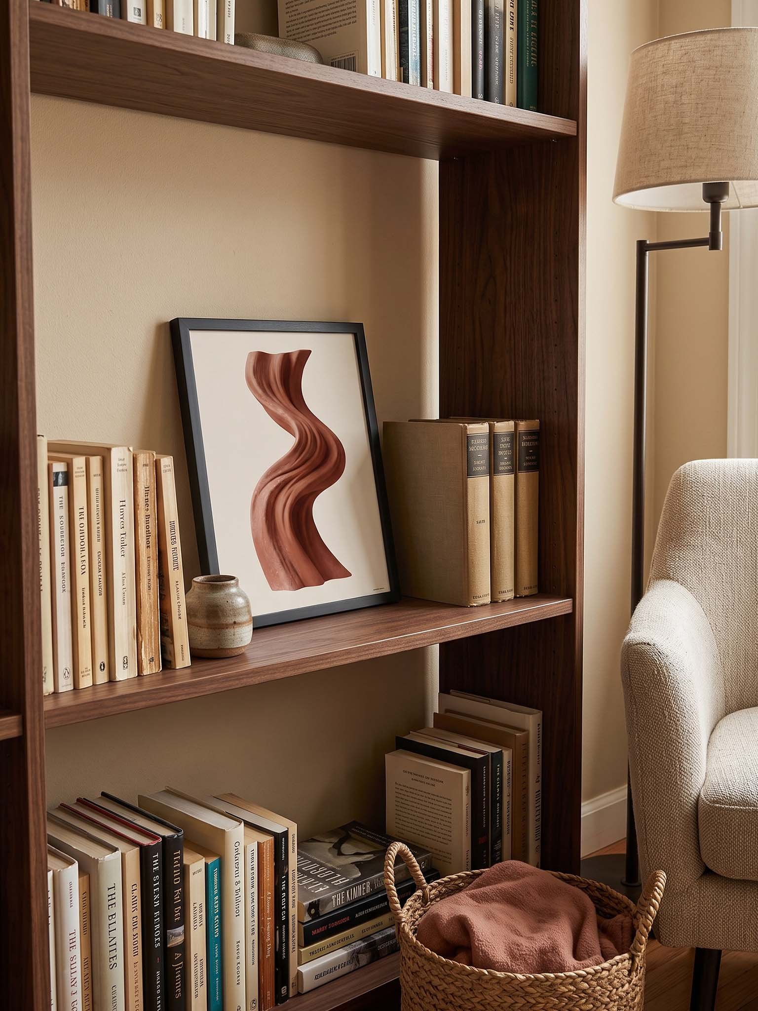 Terracotta Current - Abstract Organic Sculptural Wall Art product image (37)