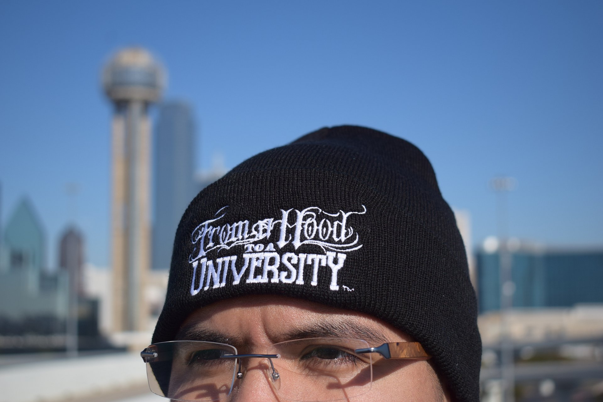 Hood to a University Beanie/Skully (Embroidered) product image (4)