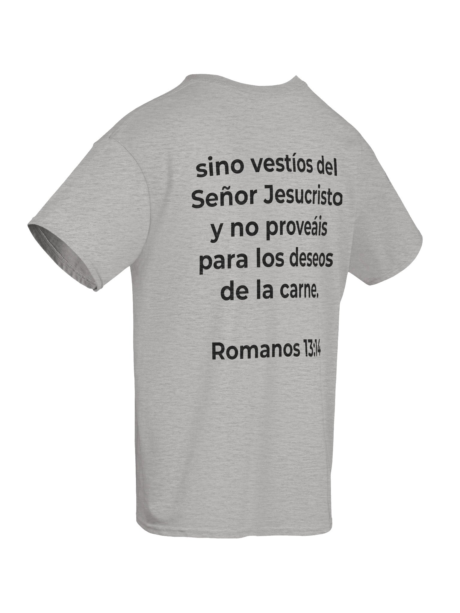 Romanos 13:14 "Vestíos de Cristo" Camisa con Escritura product image (8)