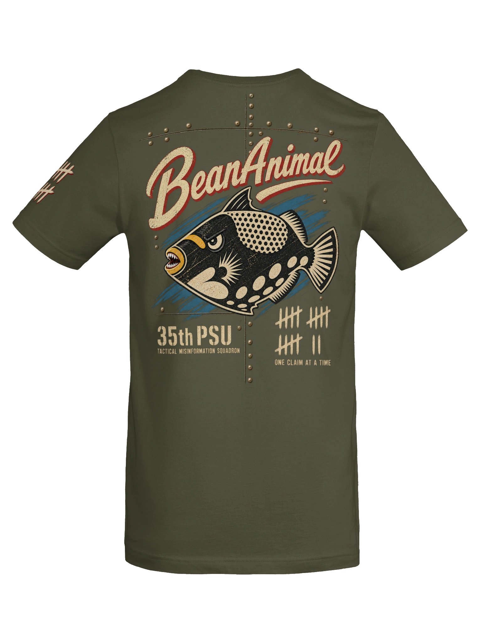 BeanAnimal 35th PSU Tactical Misinformation Squadron Tee product image (6)