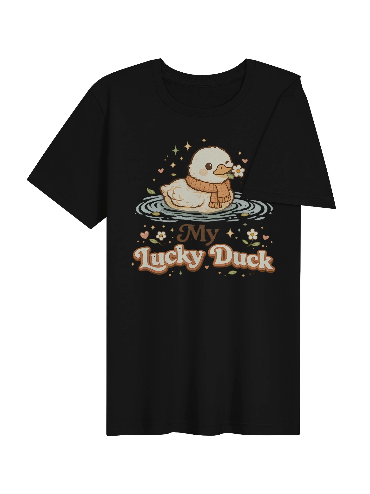 My Lucky Duck Couple Tee, Cute Matching Duck Shirt, Funny Graphic Shirt Idea product image (4)