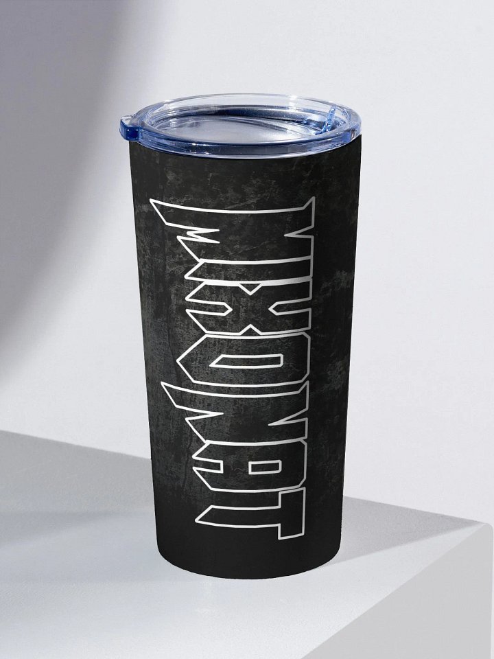 MixoNat White Outline 20oz Stainless Tumbler product image (1)