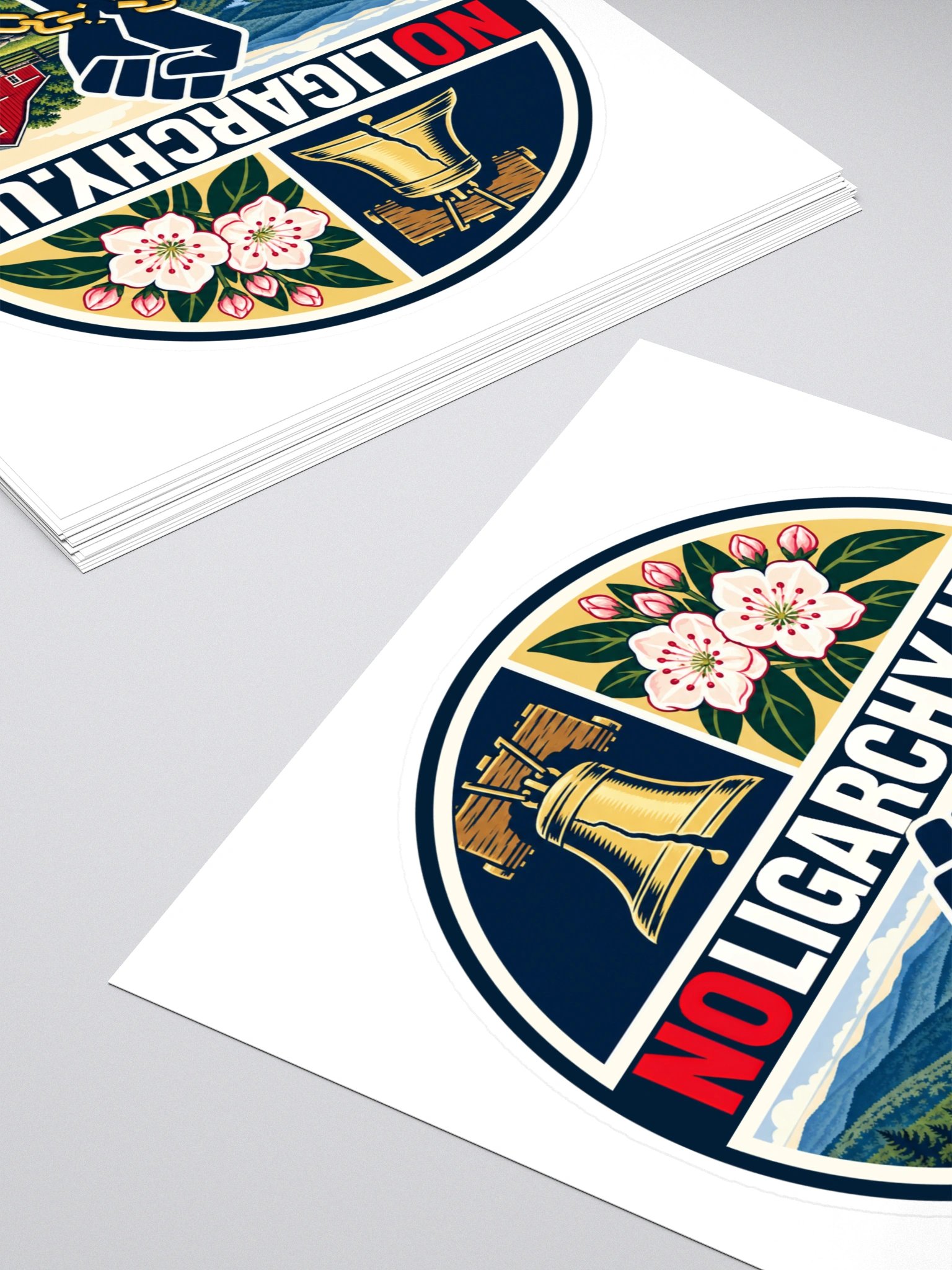 Pennsylvania NOLIGARCHY.US sticker product image (4)