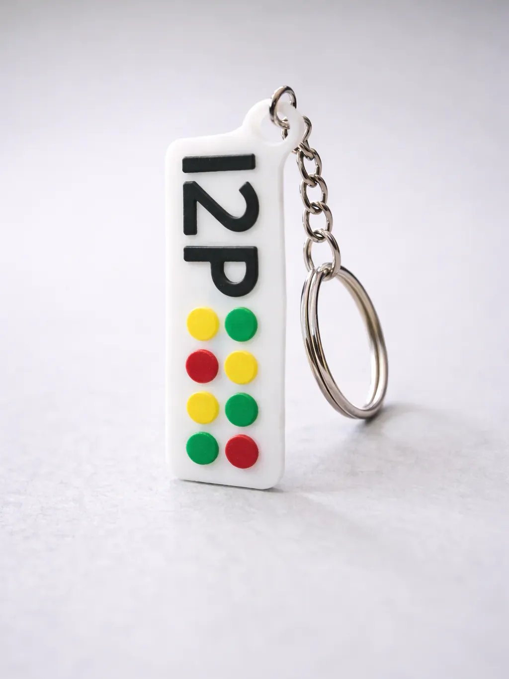 I2P Logo Keychain (3D Printed) product image (3)