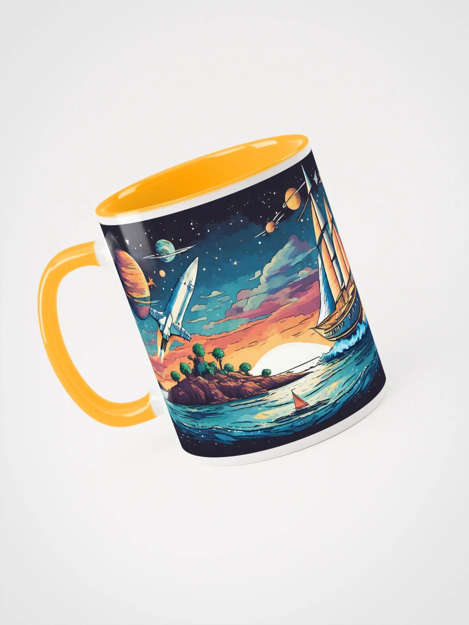 Summer Wind Charters: Space Sail Mug product image (4)