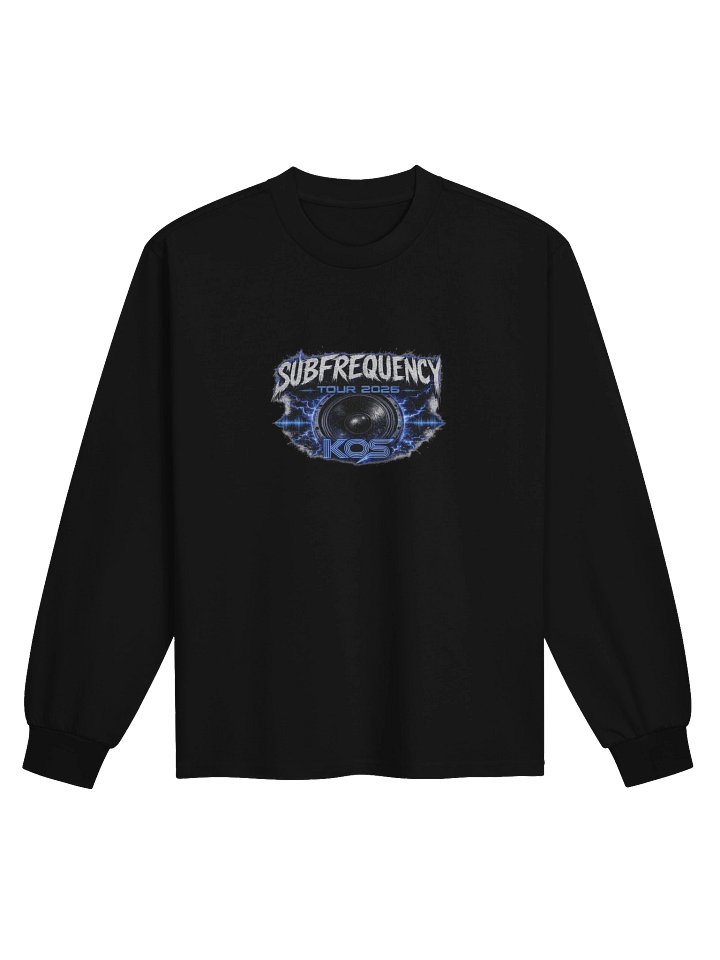 SUBFREQUENCY Tour 2026 Long Sleeve Shirt Front and Back