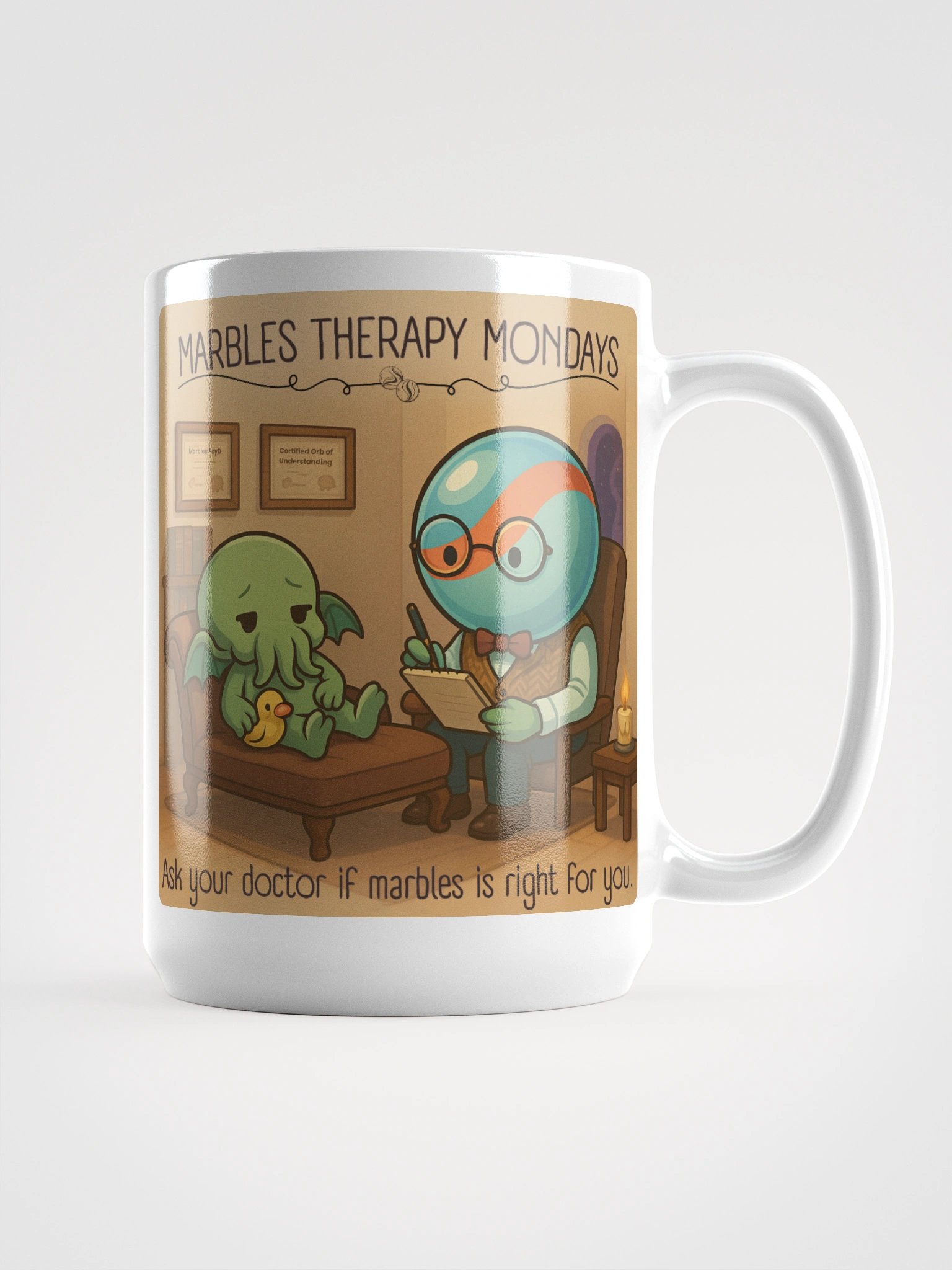 Marble Therapy Mondays™ Mug product image (3)