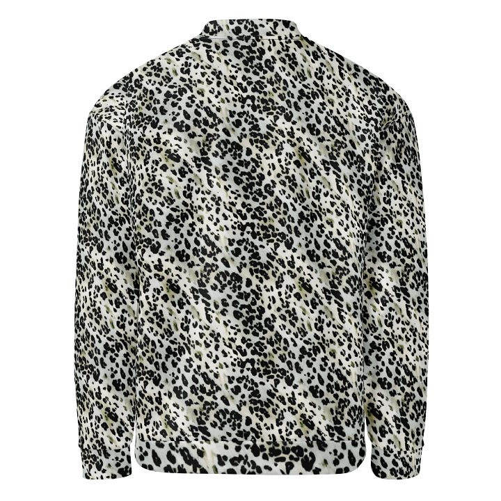 Green Leopard Bomber Jascet product image (2)