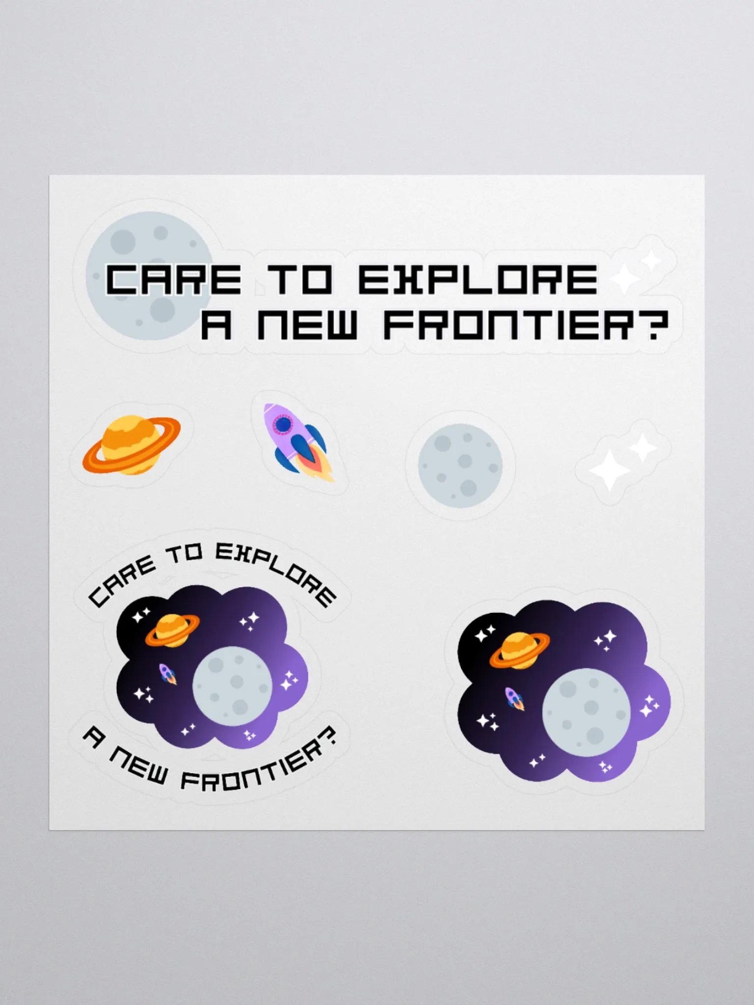 Frontier Sticker Set product image (2)