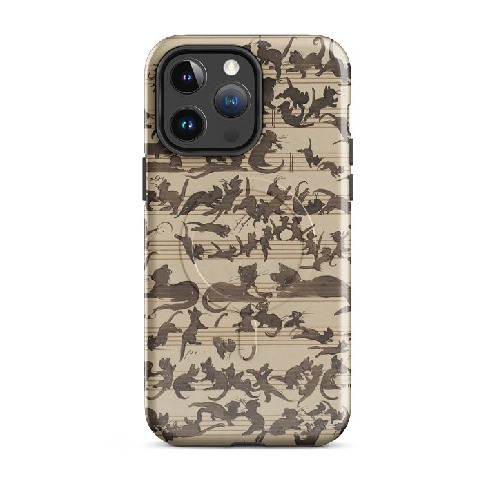 Cat Symphony iPhone® MagSafe® Tough Case product image (39)