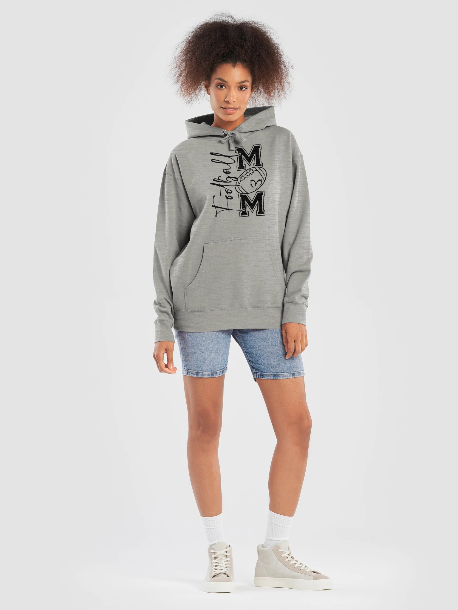 Football Mom Premium Hoodie | Game Day Football Mama Sweatshirt ❤️ product image (7)