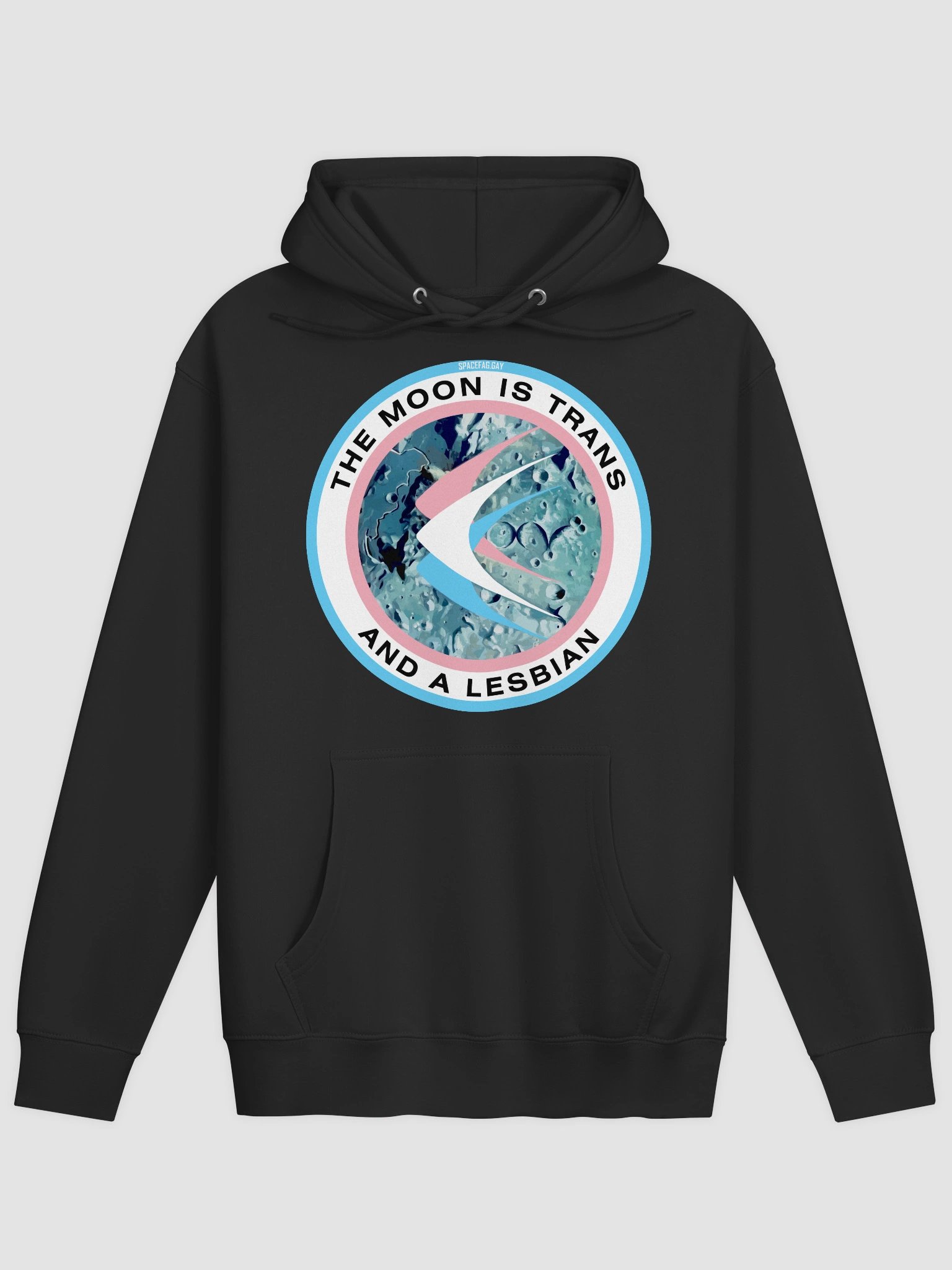 Trans Lesbian Moon Hoodie product image (4)