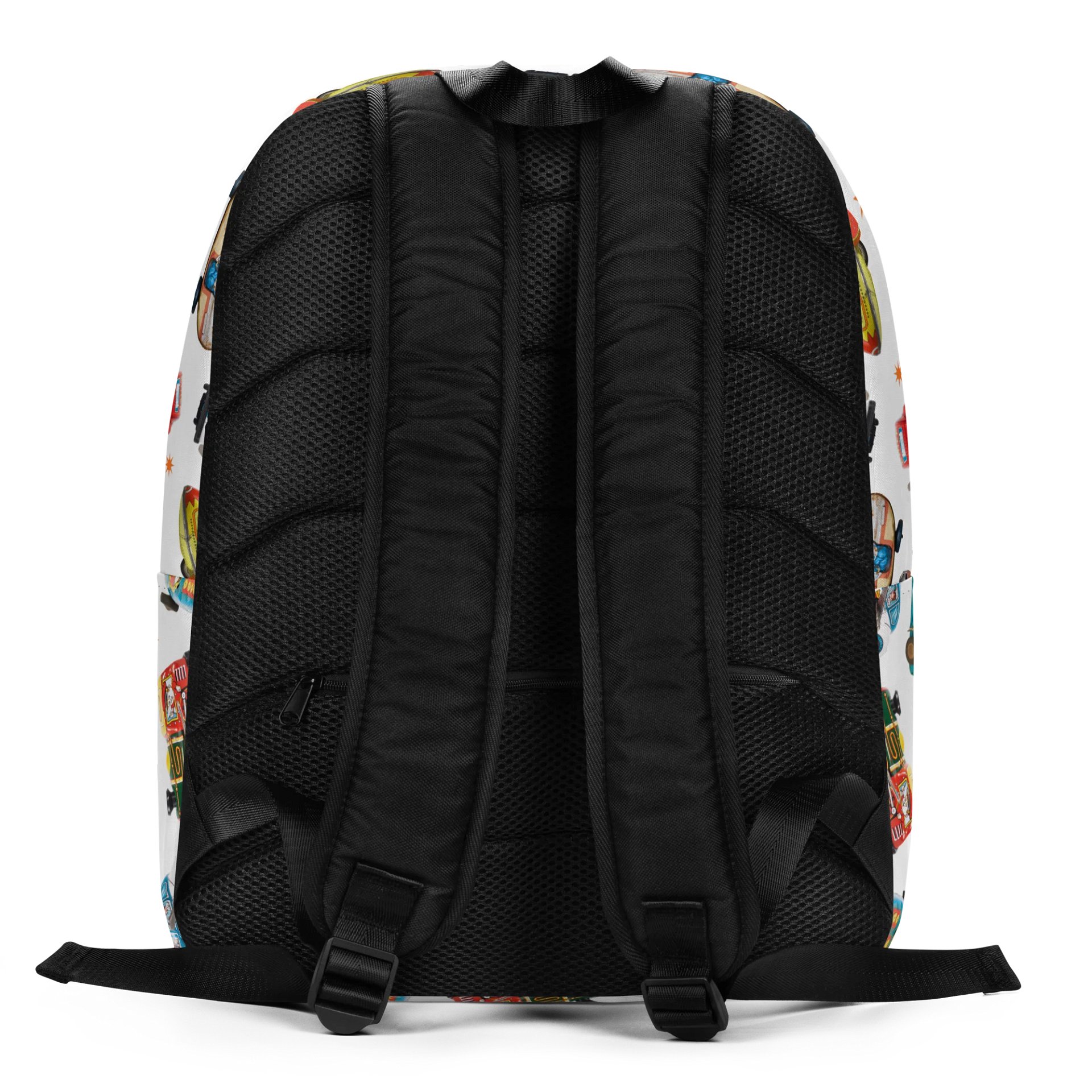 Vintage Toy Vehicles All-Over Print Backpack product image (5)