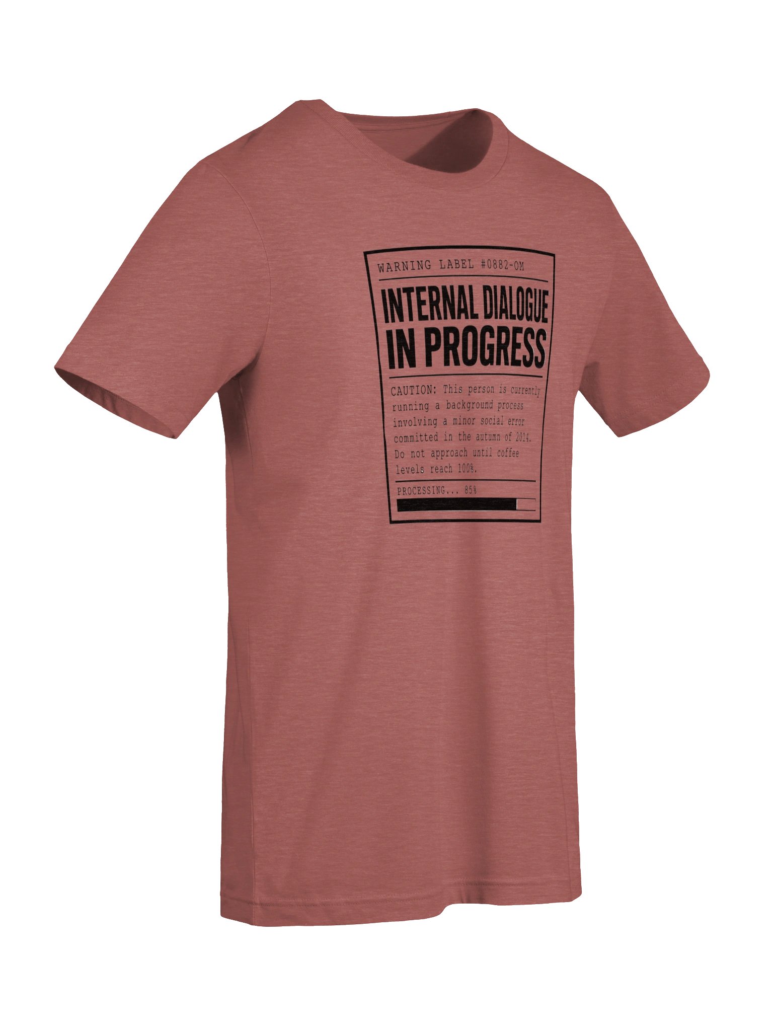 Copy of Unspokenminds Internal Dialogue In Progress Tee product image (34)