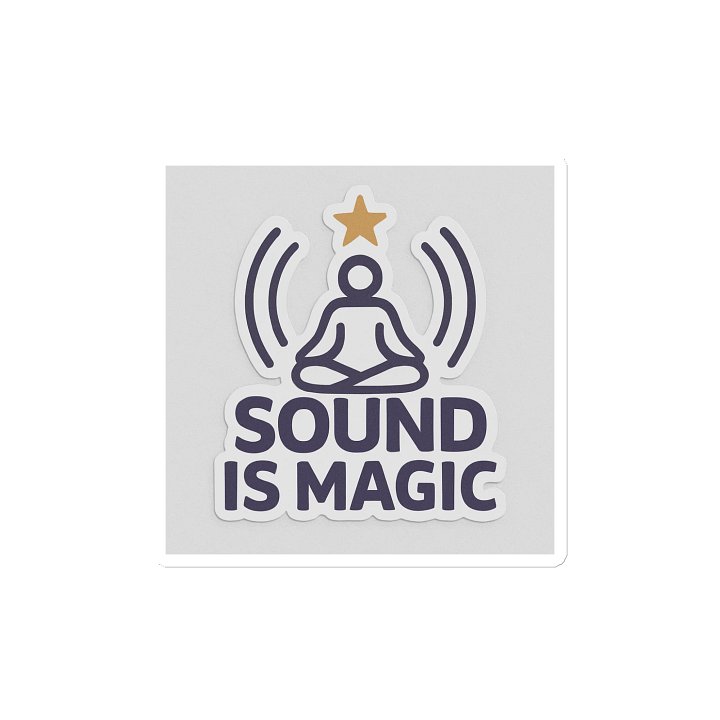 SOUND IS MAGIC — Vibration Is Power Magnet product image (2)