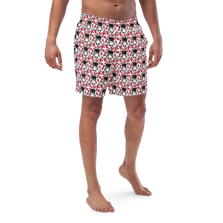 Warrior Vibes All-Over Swim Trunks product image (1)