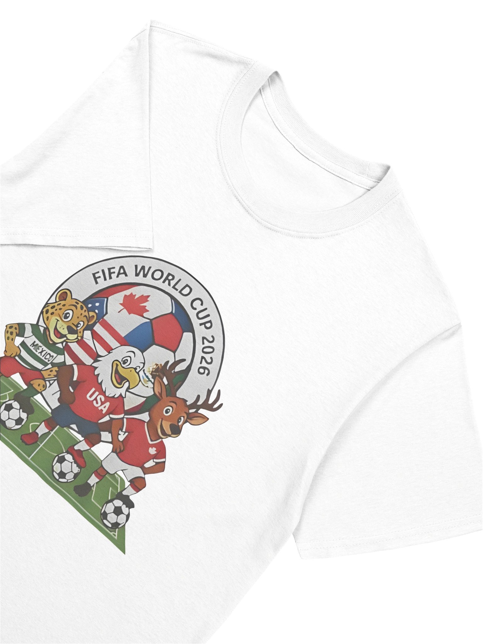 FIFA World Cup 2026 Mascot USA Canada Mexico Shirt product image (12)