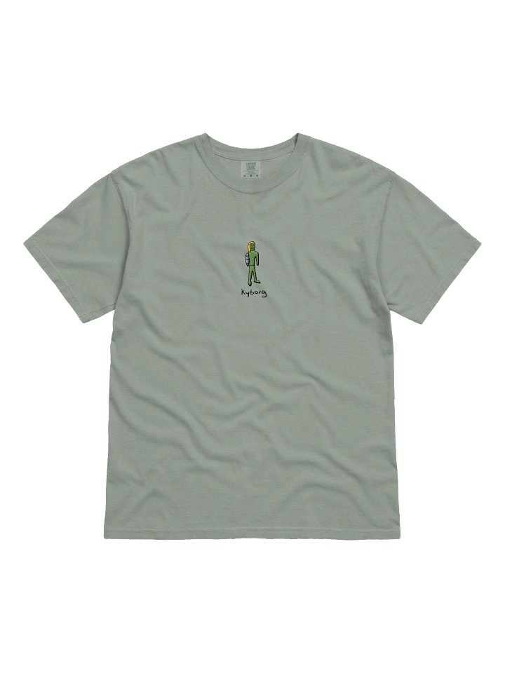 keyeborg teh mightee embroidered tee product image (1)