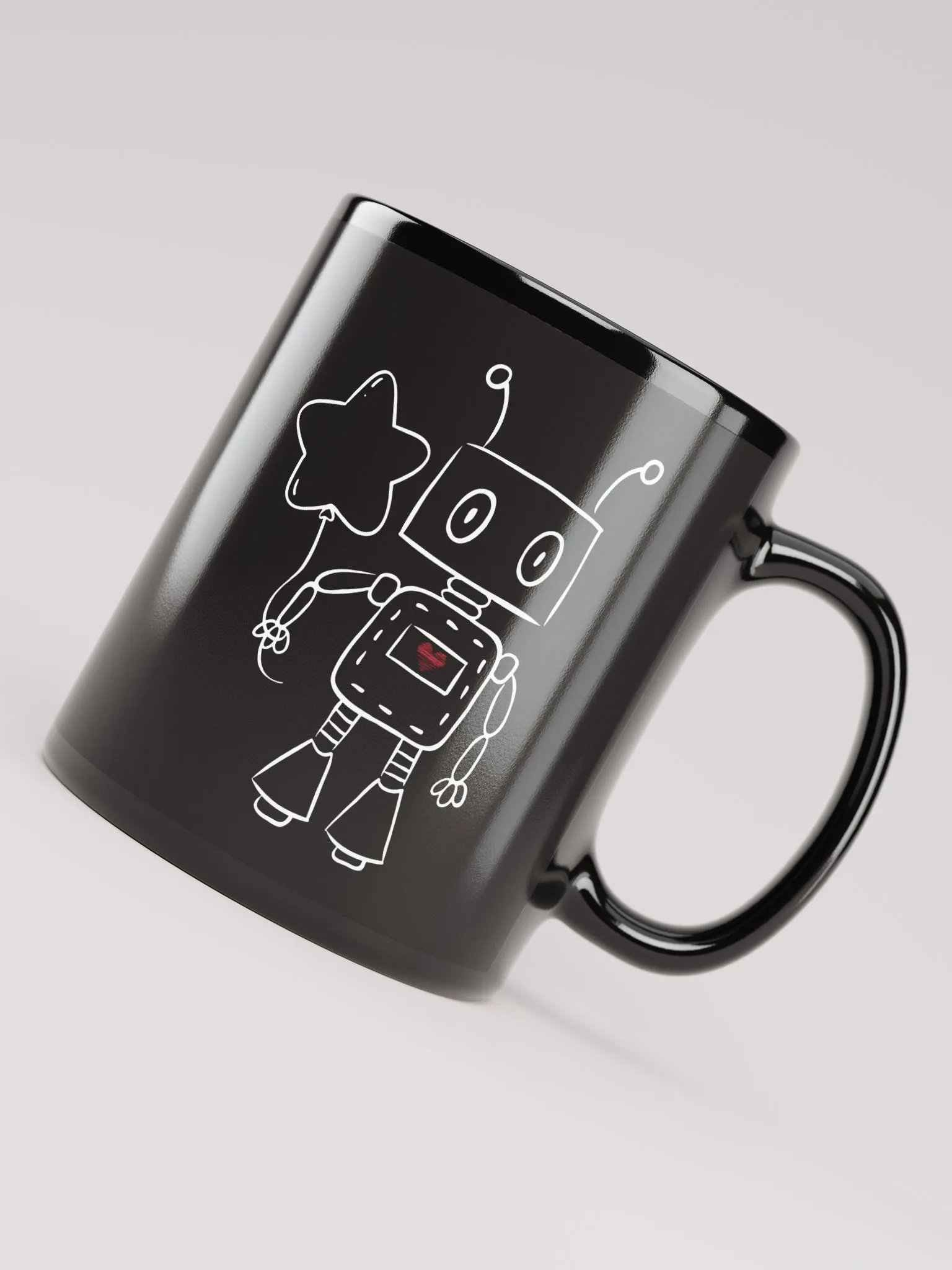 Robot Glossy Mug product image (7)
