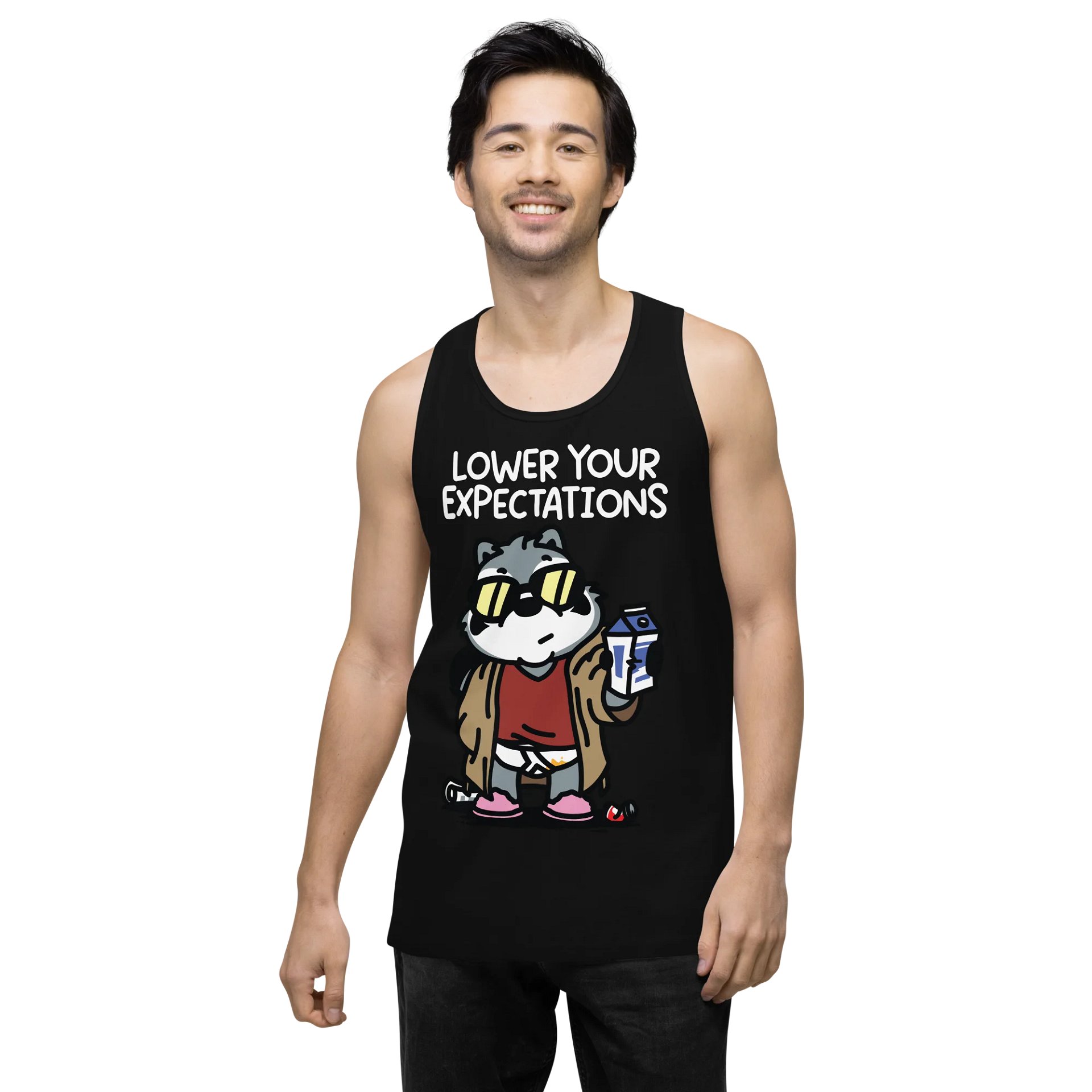 Lower Your Expectations Men's Tank Top product image (2)