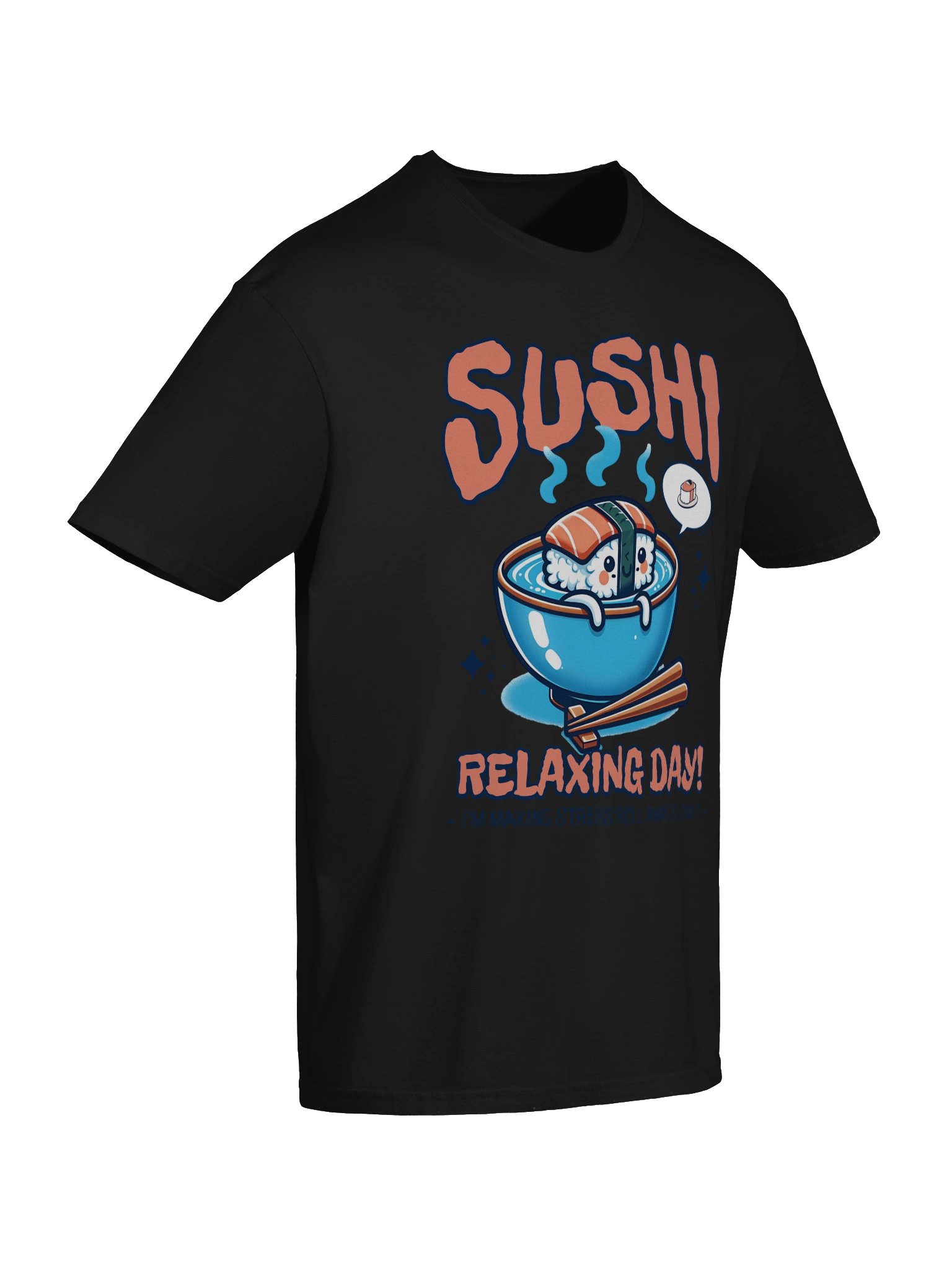 Sushi Relaxing Day T-Shirt - Gildan Softstyle product image (7)