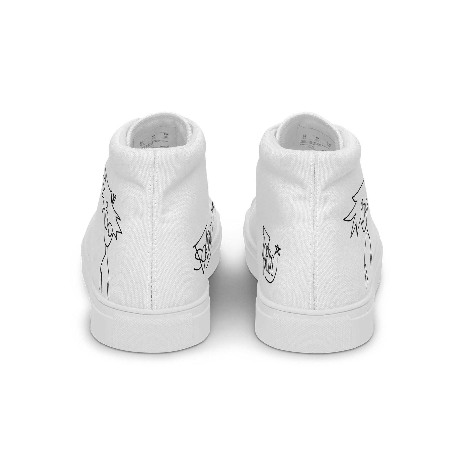 Scrimmij Clothing Steppas 001 - Scribbl the Scrimmijsona Whites product image (4)