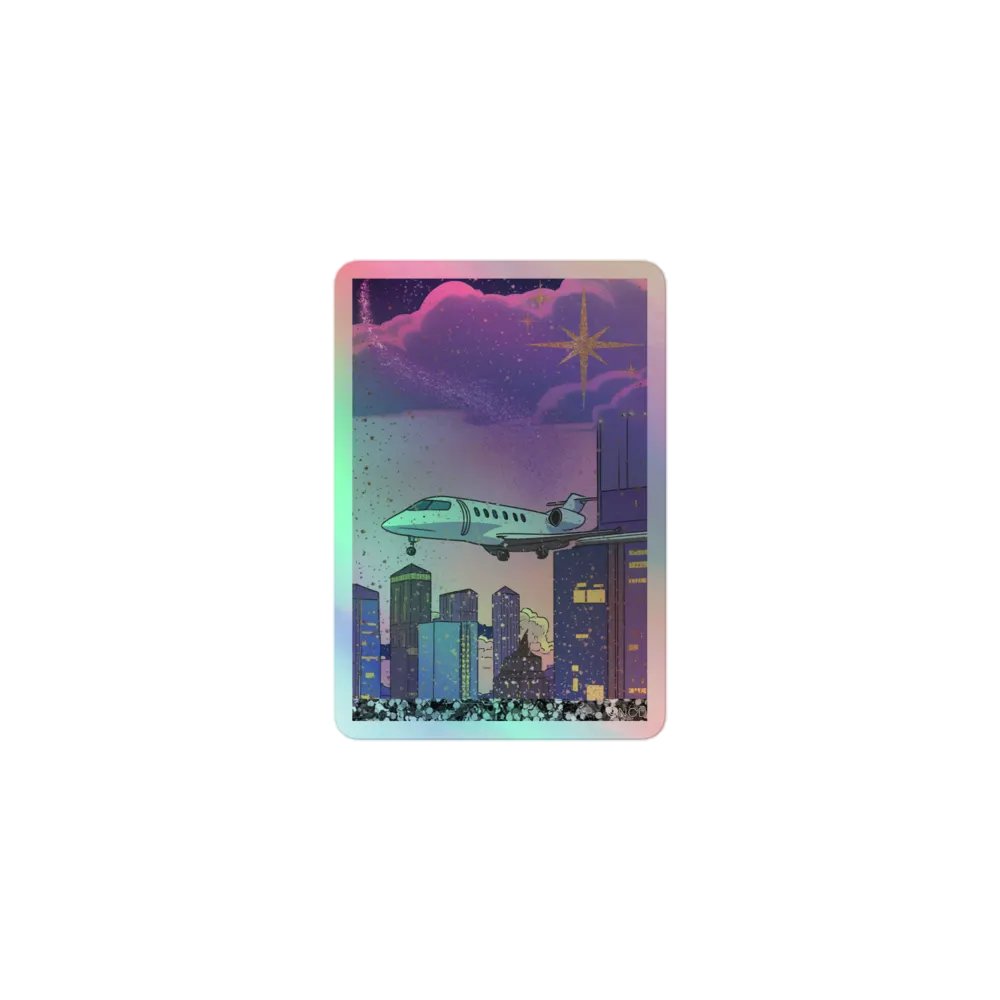 Midnight Is Still Golden | Good Days & Sunsets Holographic Sticker Collection product image (1)